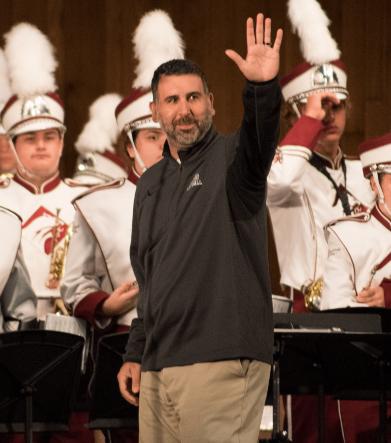 Coach Nick Felus was in charge of the Mountain Lion football team for the last three years. During the 2019 BandoRama event Felus was a guest conducter.