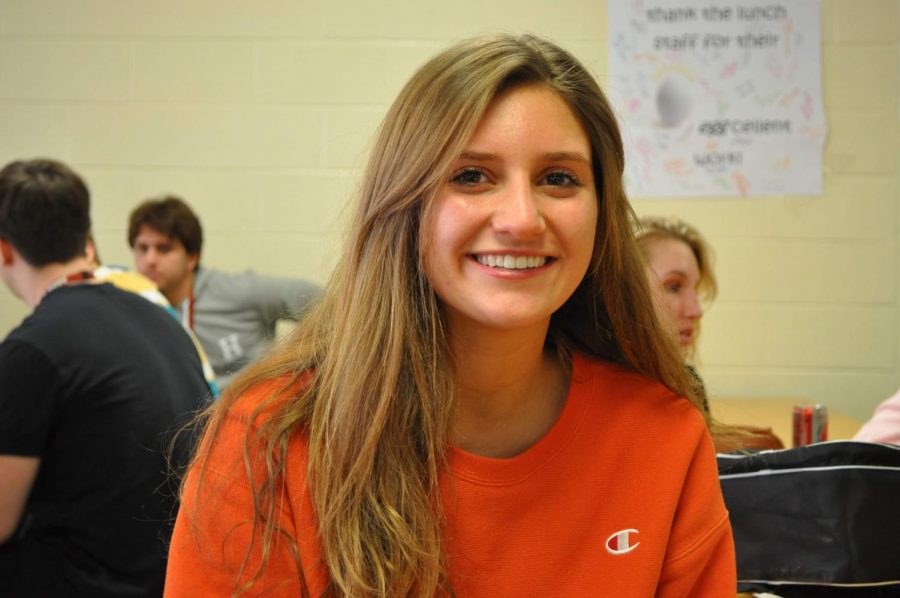 Go to the gym once a week and eat healthier, senior Marissa Esposito said.