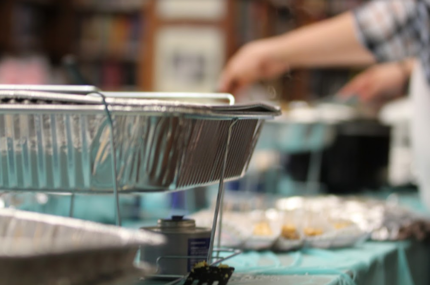 The food at the fair is set up in a buffet style so that faculty and staff can pick an choose. FLC is expecting around 25 different dishes. 