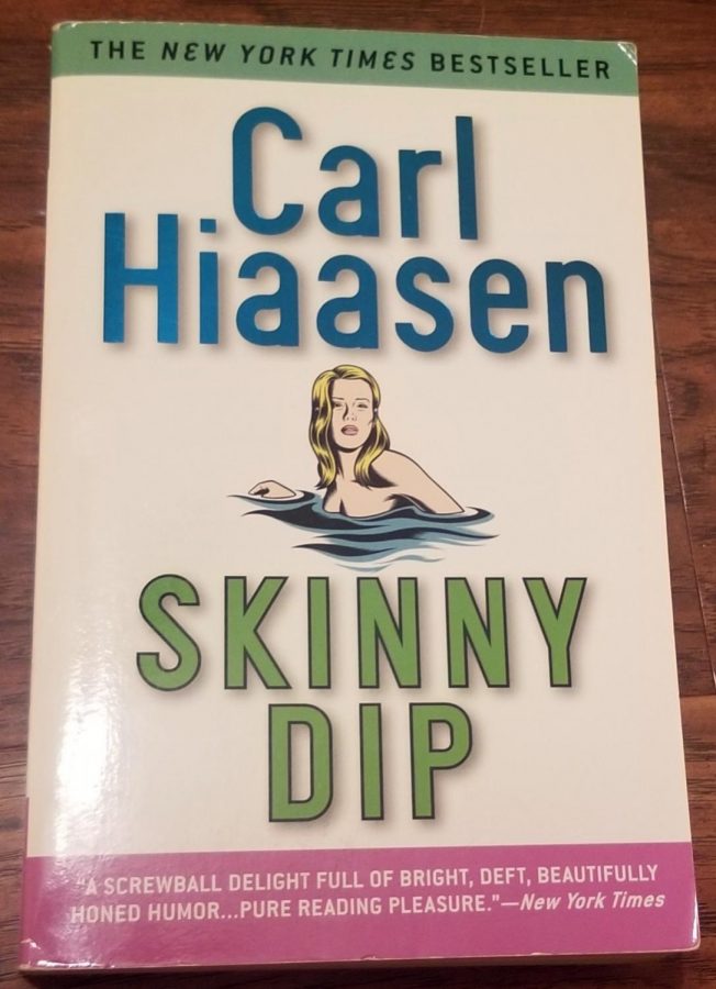 Skinny+Dip+by+Carl+Hiaasen+is+a+2004+crime+fiction+novel.+The+story+focuses+on+the+attempted+murder+of+Joey+Perrone.+