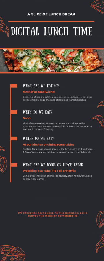 Lunch story infographic