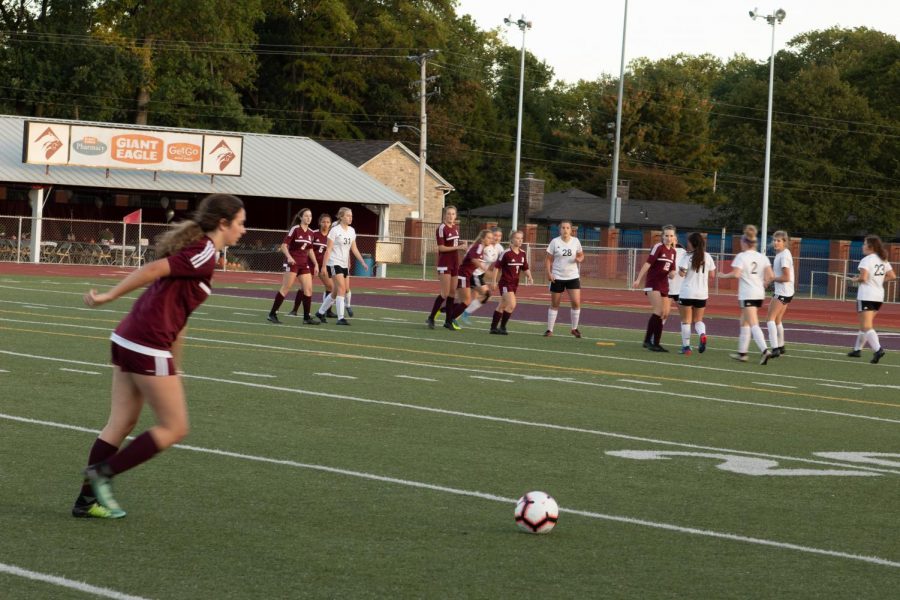 Altoona plays against the other team with the upper hand. The girls remained undefeated this season.