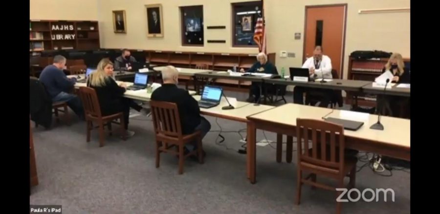 On Nov. 24, the school board held an emergency meeting to discuss returning to school. The meeting was live streamed on the school districts YouTube channel. 