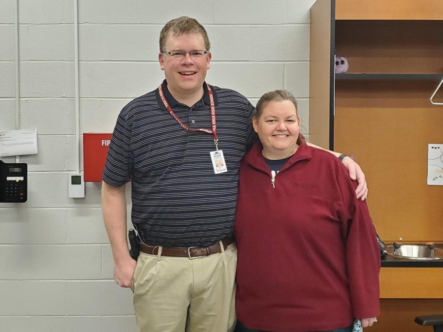 Christine Falger has been teaching for 22 years and Joseph Falger has been teaching for 19 years.