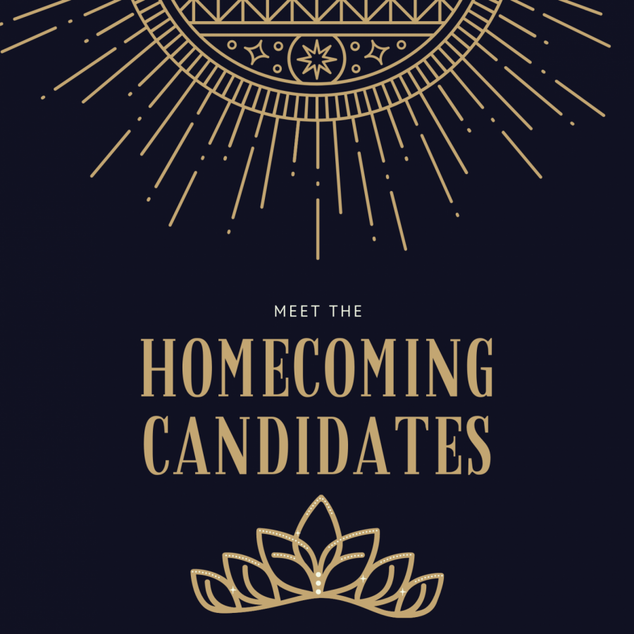 Homecoming candidates introduce themselves