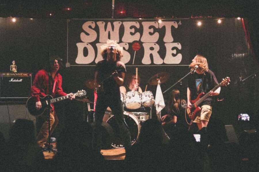 Sweet Desire Arts Altoona hosts local bands. Sweet Desire has been together for  a little over a year. Arts Altoona will host another show Oct. 30.