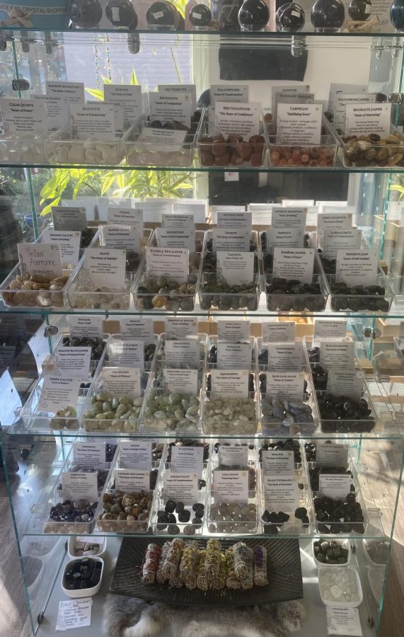 Crystal Clear Wellness is a store located in downtown Hollidaysburg that sells a variety  of different crystals. The store sells jewelry and other crystal items. “I think the atmosphere felt very safe and comforting , everything was very aesthetically pleasing and organized,” Fanelli said. 
