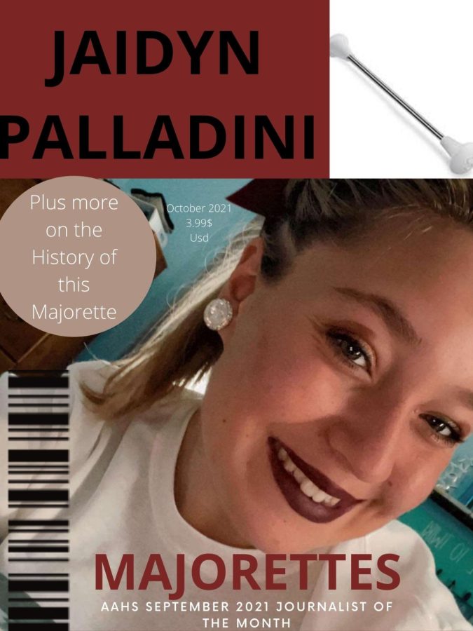 Palladini twirls, writes through high school
