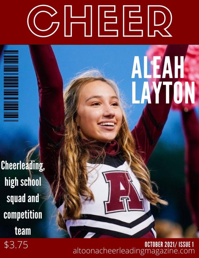 Sophomore cheerleader shares passion for cheerleading