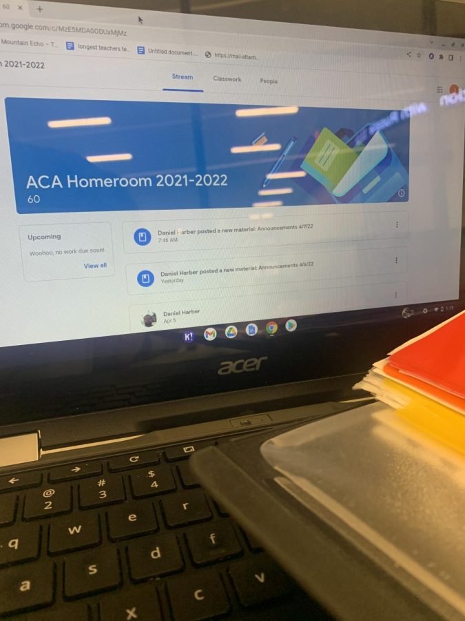 Some students complete their classes through the ACA program, which is the online learning program for Altoona.