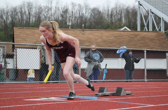 Long wraps up final track season