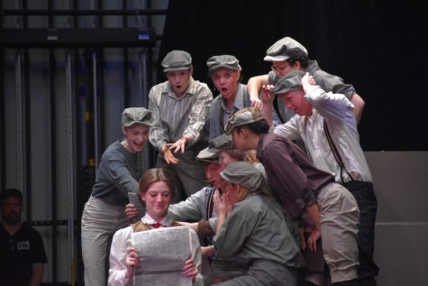 Wow Factor. Cast members react to finding out that the Newsies made the front page. Reactions are a major part of how actors portray their character. 