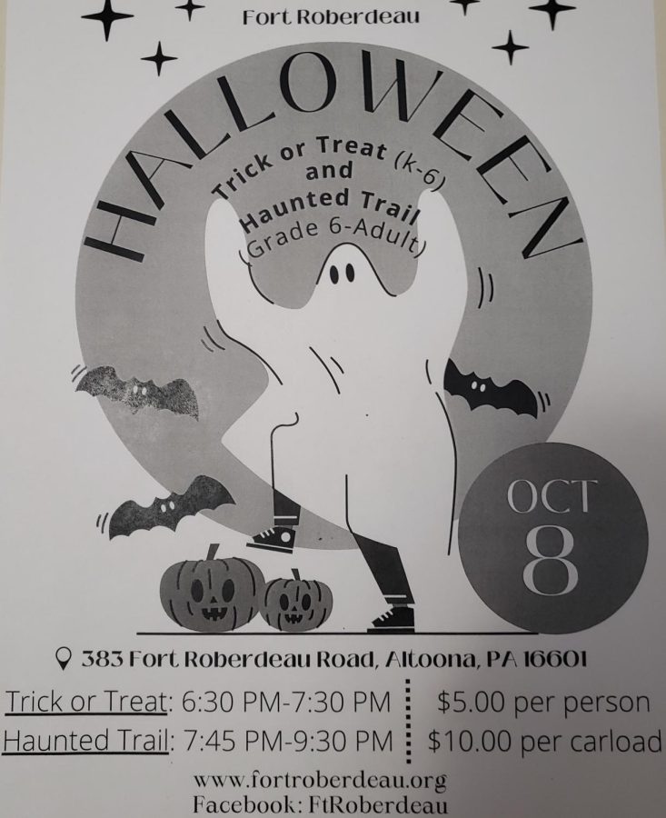 Astronomy Club hosts trick or treat and a haunted trail Oct. 8. Astronomy club started Haunted Fort Roberdeau  back in 2017.