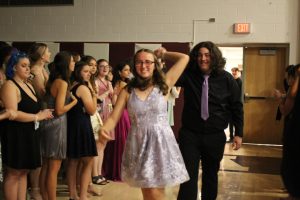 Just dance. Students dance the night away during last years Homecoming dance. The dance took place on Sept. 30. 