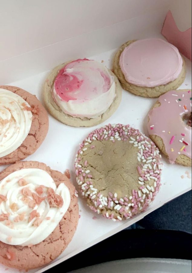 During the week of Oct 10 through 17, Crumbl Cookies partook in think pink for breast Cancer awareness month. All of the cookies were themed around the color pink. 