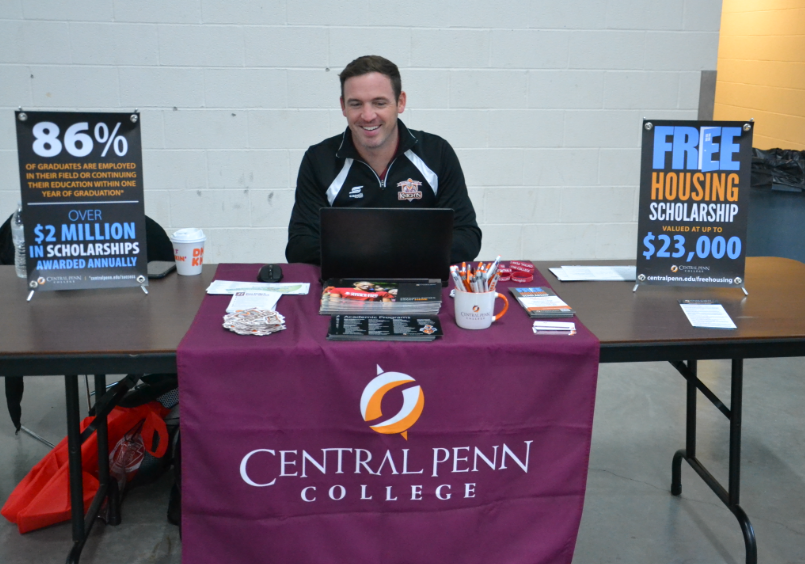 Central Penn College provides a career-focused education. Four years of free housing are offered. 