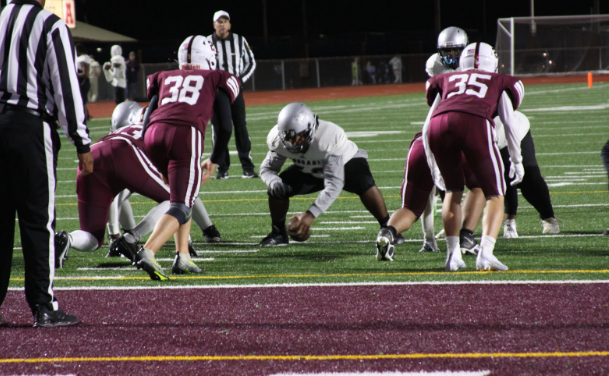 Get ready. Harrisburg gets ready and sets up their play. Altoona tackled Harrisburg ending the play. 