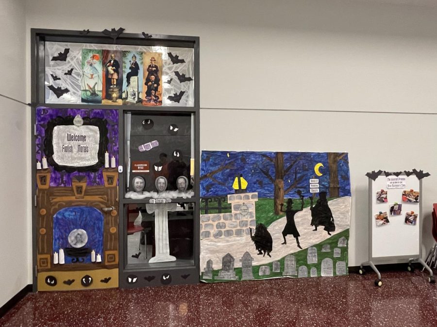 The winning door for the Halloween contest was announced Friday Oct. 28.
