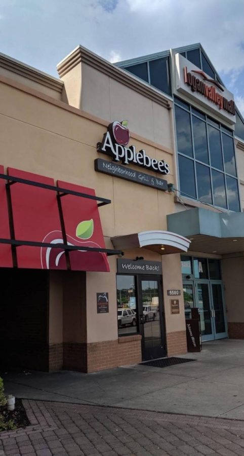 Come on in. Applebees is located in the Logan Valley Mall. It will be moving to a new location on Pleasant Valley Boulevard in from of Martins soon.