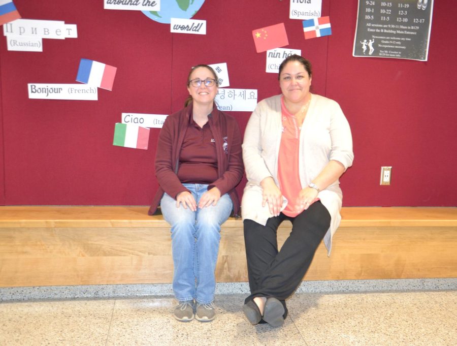 Bonjour! Veronica Skomra and Jessica Patton comprise the French portion of the languages department. Skomra has organized field trips to deepen the content and culture so that students can learn beyond the classroom. “My favorite part is making connections with students. It doesnt just have to be with content, it can be in life,” Skomra said.