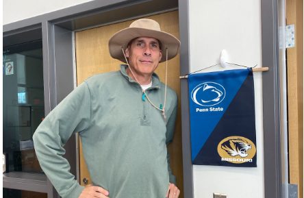 Larry Detwiler begins to plan and rehearse music for the men’s Penn State basketball games. 