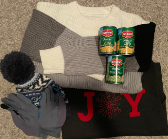 Donations like these can be taken by students or staff to help support the Jesi’s Christmas Collection.