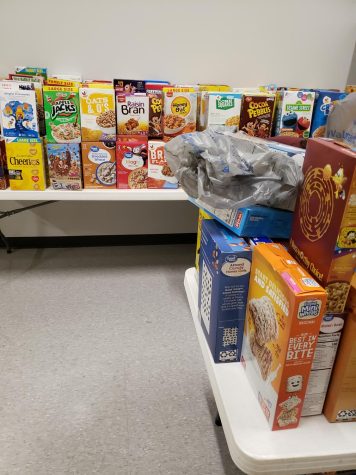Student council is holding a cereal collection. The collection is set to take place the entire month of February. 