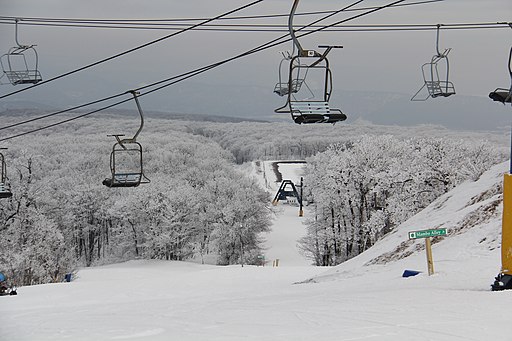 Blue Knob is lacking the snow and temperatures needed to make snow this season.