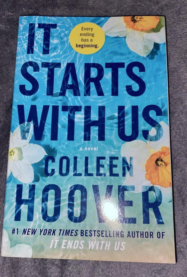 Reading. It Starts With Us was written by Colleen Hoover and originally published on October 18, 2022. This novel will keep readers up all night reading. 