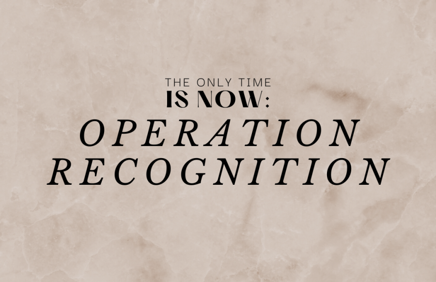 The only time is now: Operation Recognition 