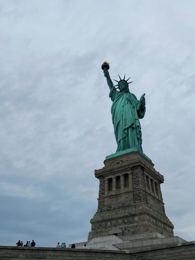 New York, New York. Students travel to Liberty Island during their New York field trip. Students had the choice to travel to Liberty Island or visit local museums. 