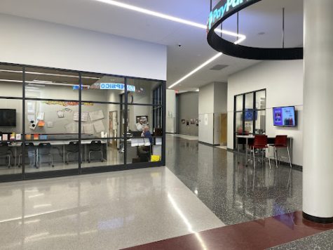 The layout of the classrooms in B building raises concerns for student safety in the event of an emergency. Glass walls line many of the classrooms in B building, leaving students feeling vulnerable during lockdowns. With limited hiding places and little protection from potential threats, the design of these classrooms highlights the need for schools to prioritize student safety and invest in more secure facilities.
