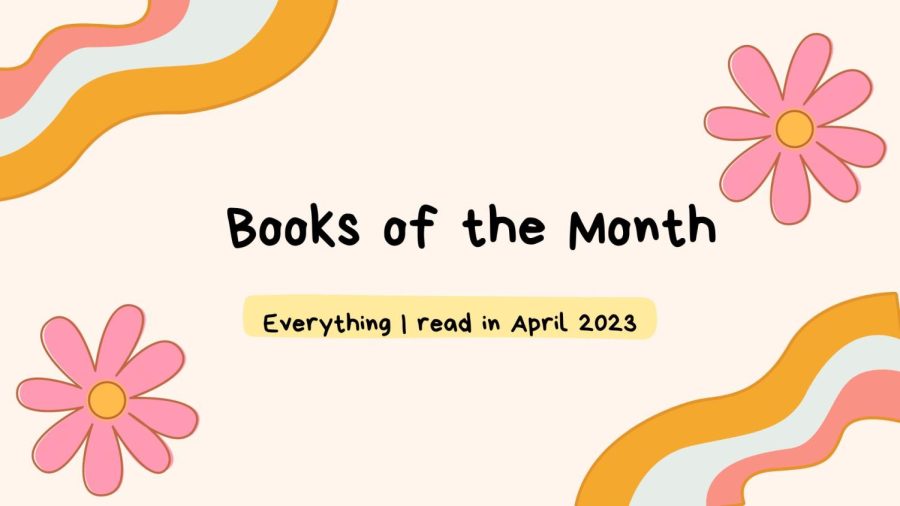In the month of April, I read 14 books 