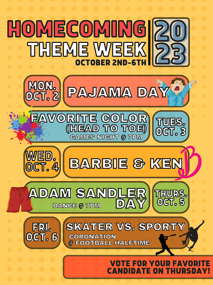 Homecoming+week+theme+days+introduced+by+committee