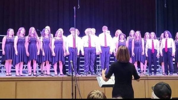 The sound of music. The AAHS vocal ensemble has many upcoming events for the holiday season. For their next outing, they will sing at the first tree lighting service downtown on December 1. 