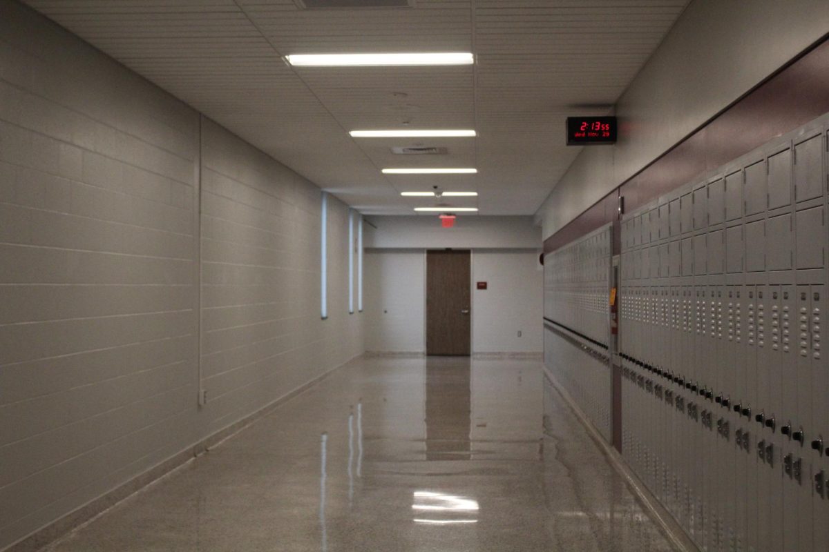 Homeless students walk through the school hallways each day.  