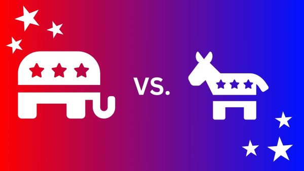 Party Problems. Democrats and Republicans are the two main political parties in the United States. These two parties control all three branches of government. 