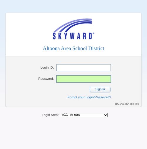 Ominous. Every day, students sign onto Skyward to check their grades. Cyber students are now exception to this rule, as it is even harder to keep track of assignments in cyber school.