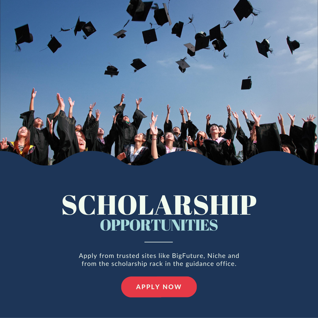 Apply. Students have on-line and off-line opportunities to apply for college scholarships. Most scholarships can be expected to begin in October.