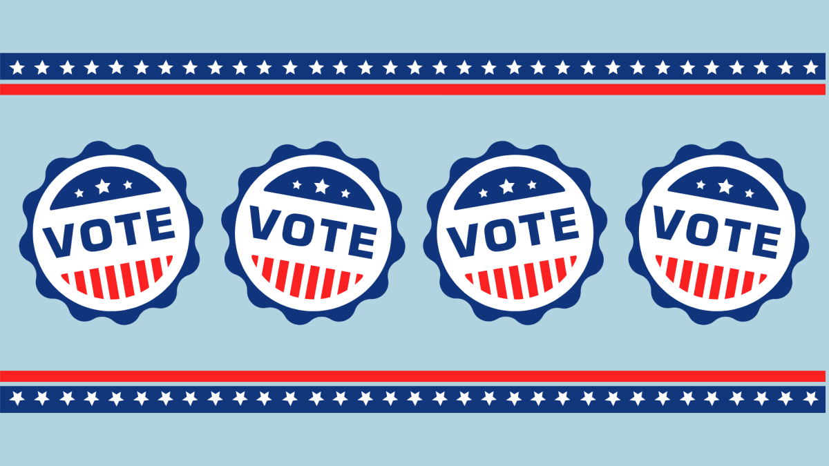 Cast your ballots. All polling places are easy to find and get to; they are typically within walking distance of one's home. Typically high schools and churches are used as polling places. (Made with Canva)