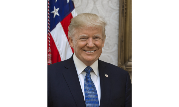 Official portrait of President Donald J. Trump 
Shealah Craighead, photographer