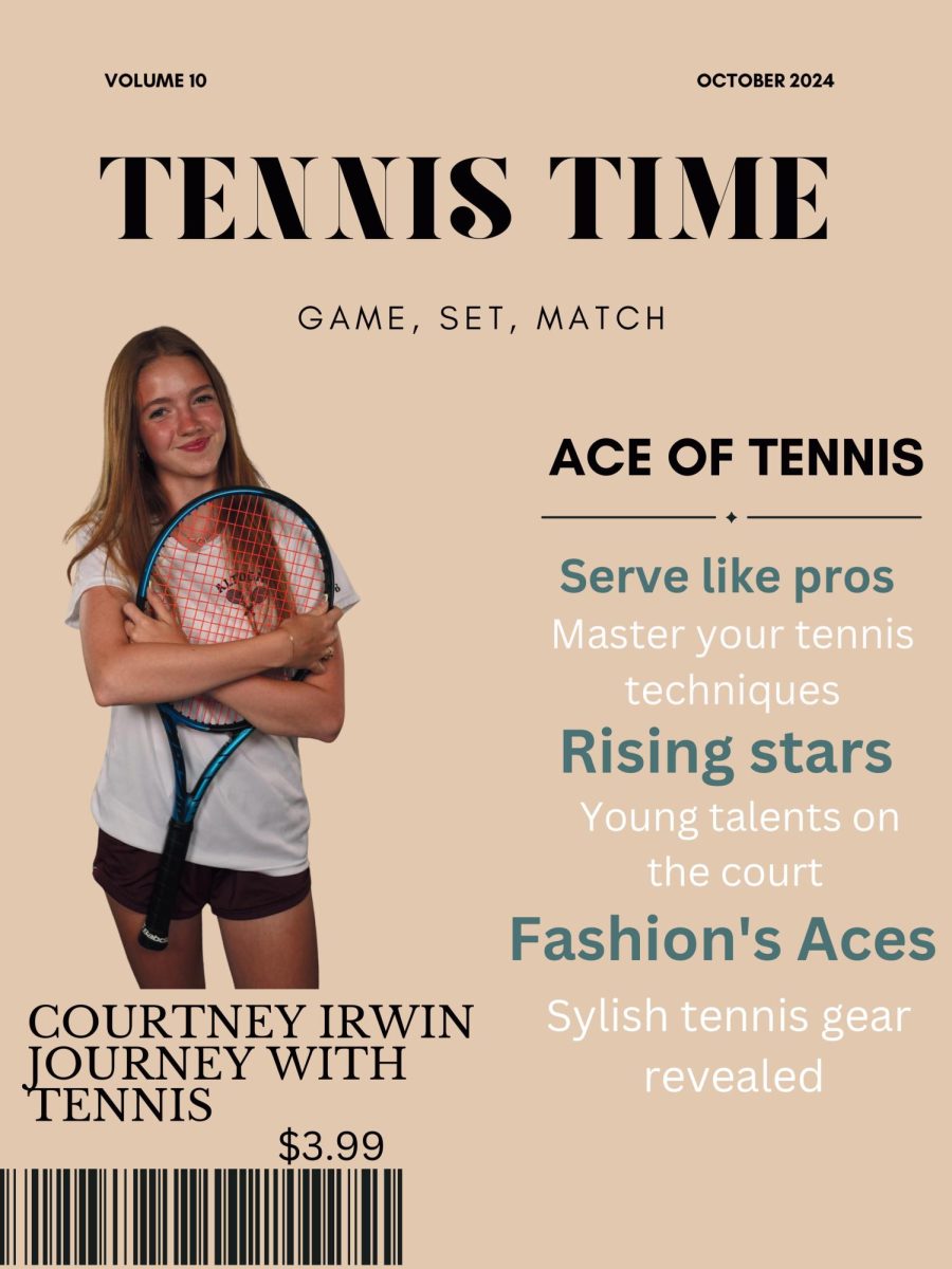 Irwin becomes tennis legend, yearbook staff member