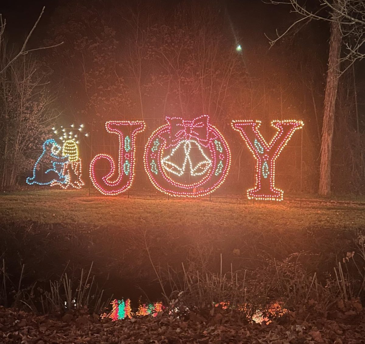 Lights on the Lake is located at Lakemont Park. It is open nightly until the beginning of January. (Courtesy of Charlie Kephart)