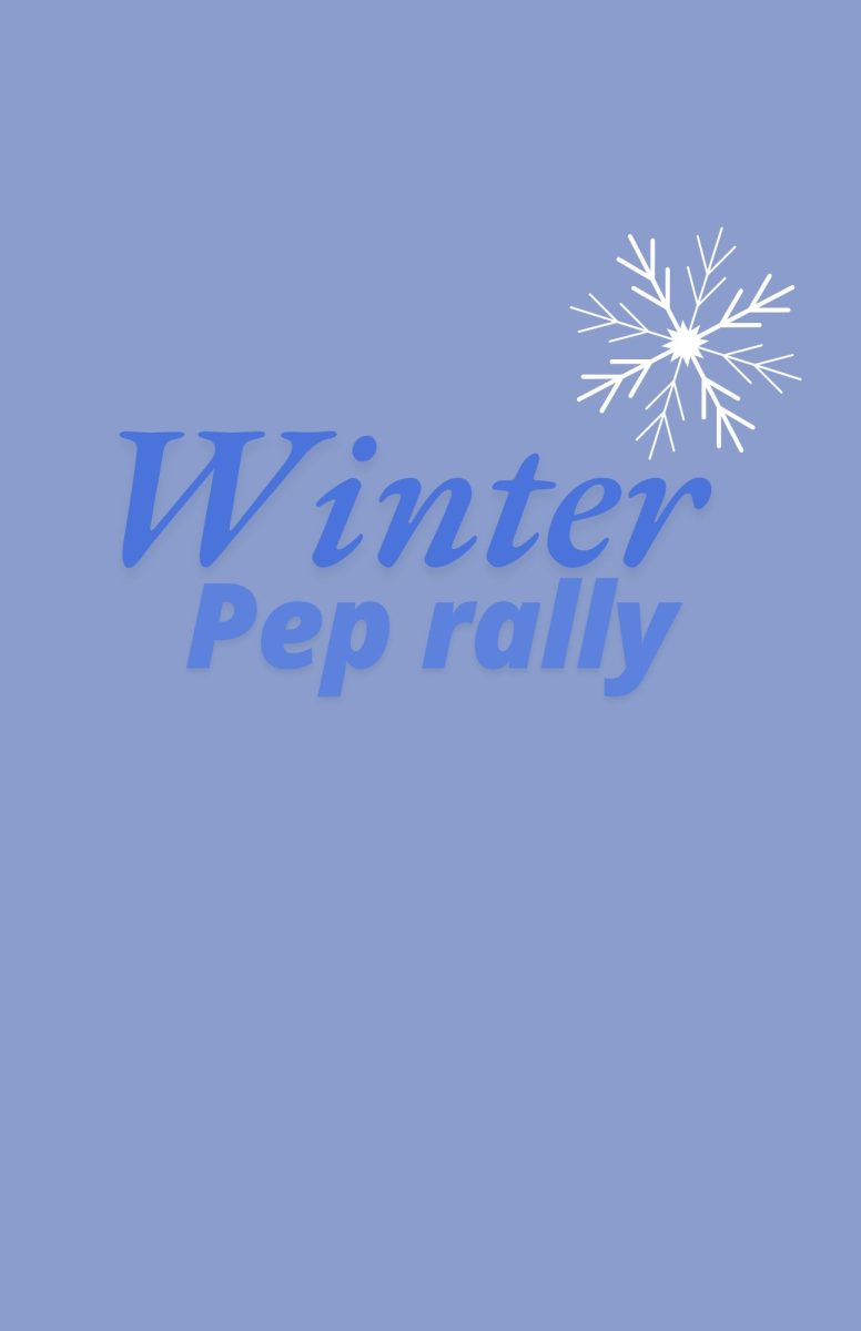 The winter pep rally will be held right before holiday break. All students are welcome to attend to cheer on their winter athletes. 