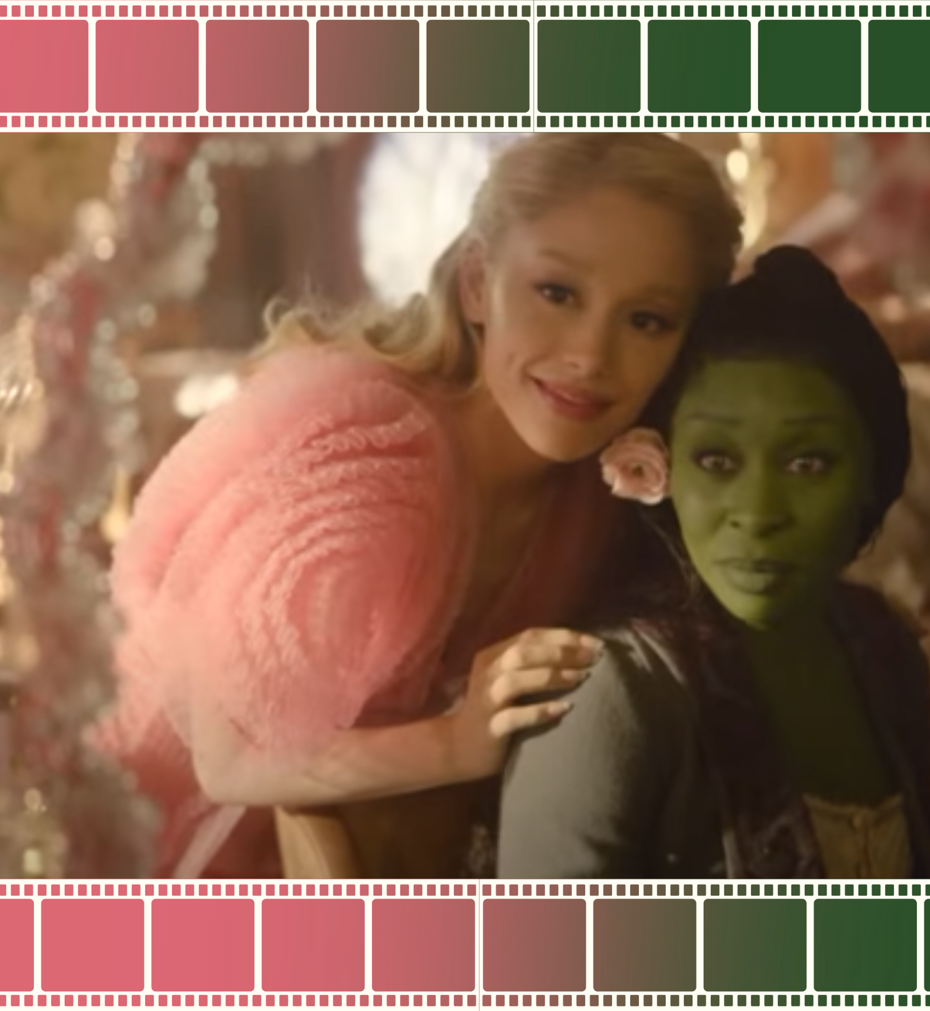 When green meets pink. "Wicked" is currently being shown in theaters, but NBC has confirmed that, following its run in theaters, it will be available to stream on Peacock. The film ran for two hours and 40 minutes. 