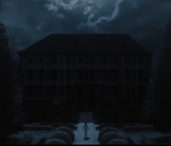 Hollywood horror. The main character of "Nosferatu" (2024), Ellen, walks toward a Gothic mansion in a trance. Directed by Robert Eggers, the film was an adaptation of Bram Stoker's "Dracula" and F. W. Murnau's "Nosferatu: A Symphony of Horror."