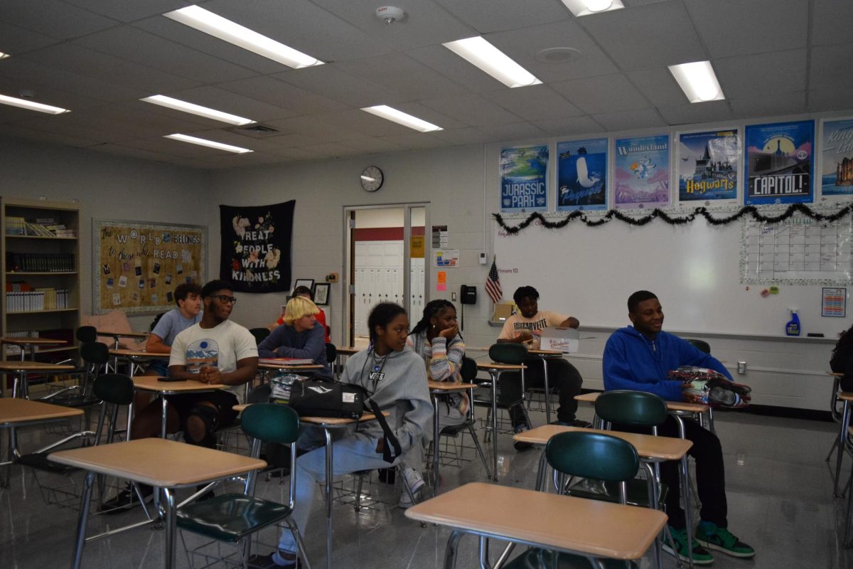 Students attend the first BSU meeting of the year in September (courtesy of Adrielle McNeal). 