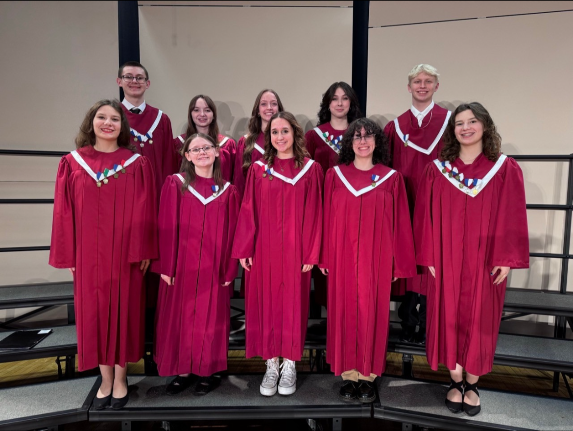 Success. Nine students from Altoona will advance past districts. Regions will be held in the spring. (Courtesy of Lydia Miller)