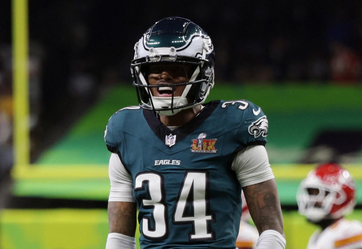 Football - NFL - Super Bowl LIX - Philadelphia Eagles v Kansas City Chiefs - Caesars Superdome, New Orleans, Louisiana, United States - February 9, 2025 Philadelphia Eagles' Isaiah Rodgers REUTERS/Mike Segar