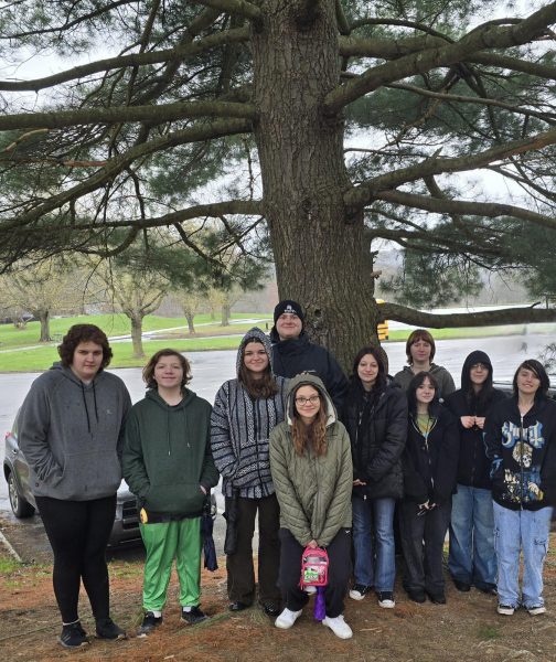 "Speak for the trees, for the trees have no tongues." Following the sentiment expressed in "The Lorax," ten Earthkeepers club members stepped out into the natural world of Canoe Creek State Park on April 10 for the Envirothon competition.  "There were people there from the state organizations," Condo said. "You had wardens from the Pennsylvania Game Commission. You had the Pennsylvania Fish and Boat Commission. You had Pennsylvania Association of Conservation Districts [members] focused on soil and, of course, people from the Blair County Conservation District." (Courtesy of Maryssa Brandt) 
